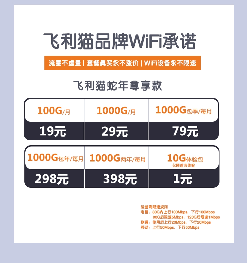 飞利猫三网款wifi蛇年尊享  第3张